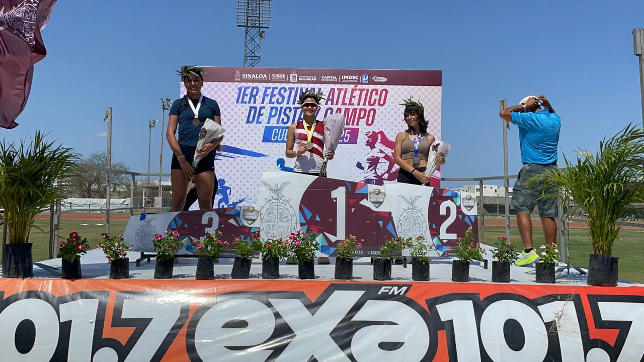 $!Destacan atletas mazatlecos en el Encuentro de Pista y Campo en Culiacán