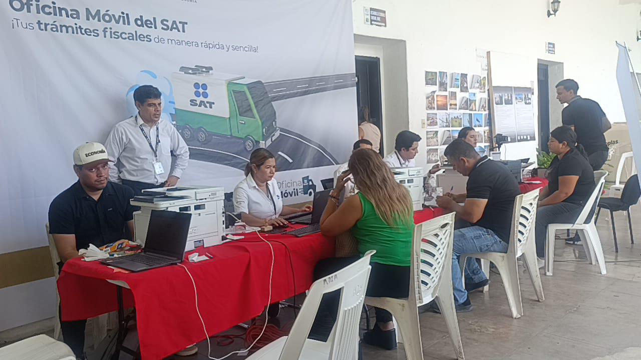 $!Atenderá SAT móvil a más de 200 personas durante jueves y viernes en Escuinapa