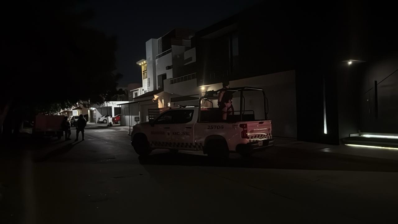 $!Despliegan operativo tras reporte de persecución y balacera en el sector Tres Ríos de Culiacán