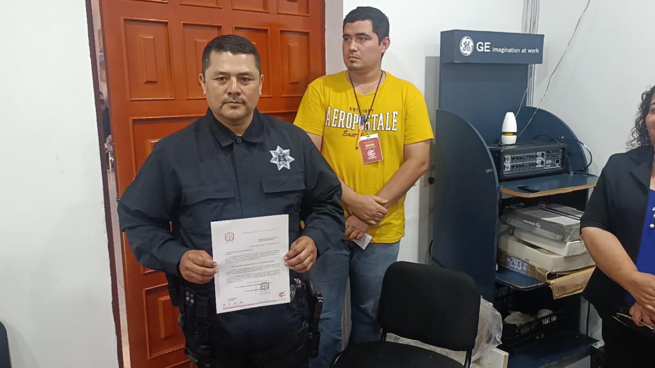 $!Rinde protesta nuevo jefe policíaco en Escuinapa