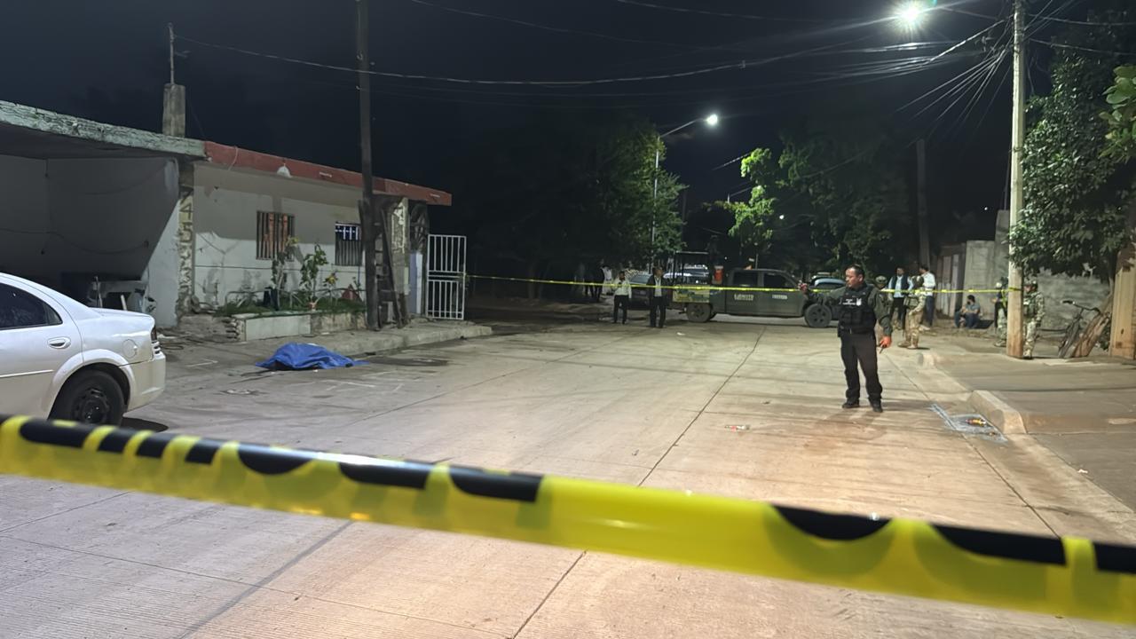 $!A balazos asesinan a hombre en calles de la Toledo Corro, en Culiacán