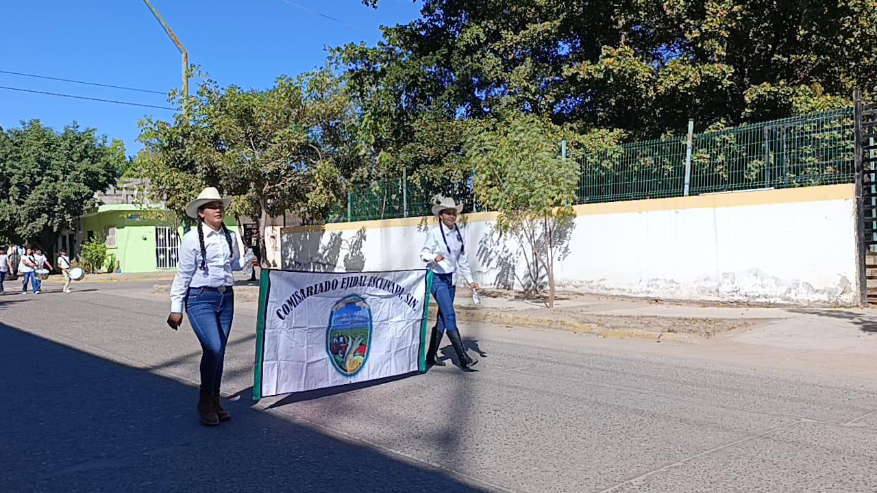 $!Ejidatarios de Escuinapa celebran 105 años de historia con misa y recorrido