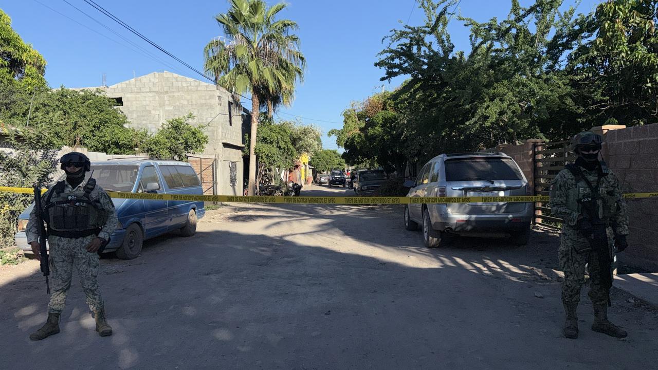 $!Ataque armado en Villa Juárez, Navolato, deja un menor muerto y dos heridos