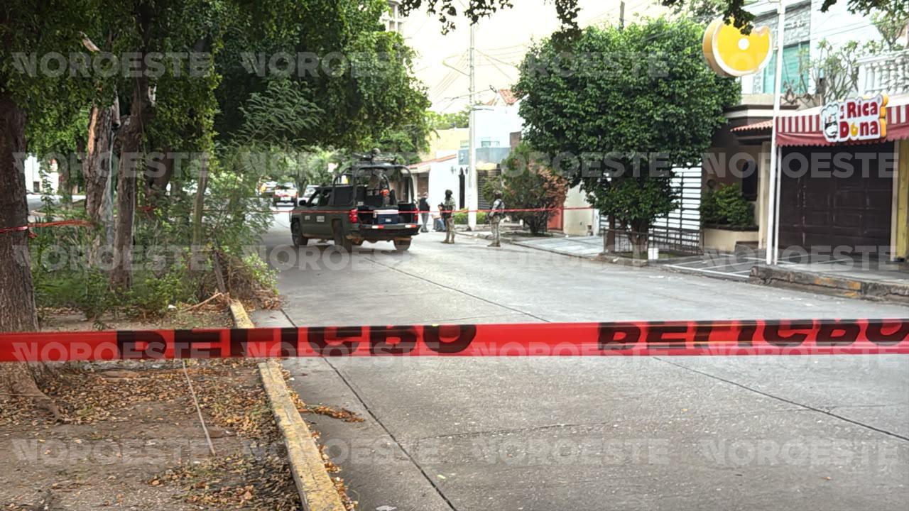 $!Balean a Iker Javier en la Colonia Periodistas, en Culiacán