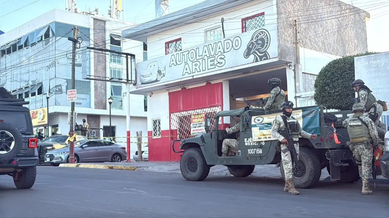 $!Asesinan a balazos a un empleado de un autolavado del sector Barrancos, en Culiacán