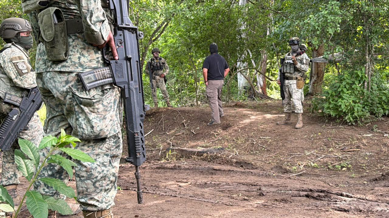 $!Tras constatar labores de búsqueda en predio de El Verde, colectivo da voto de confianza a FGR