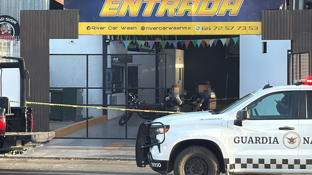 $!Asesinan a trabajador de autolavado en el sector Tres Ríos, en Culiacán