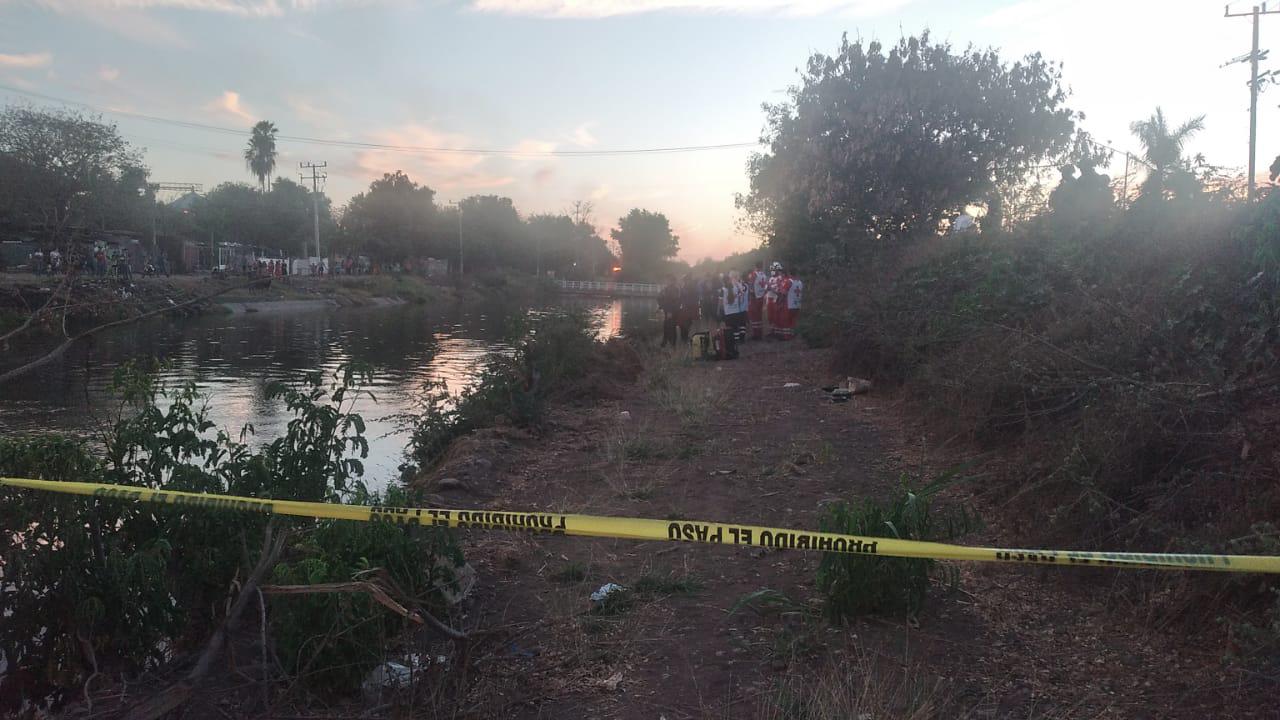$!Fallece ahogado un menor cuando se bañaba en el canal Recursos, en Culiacán