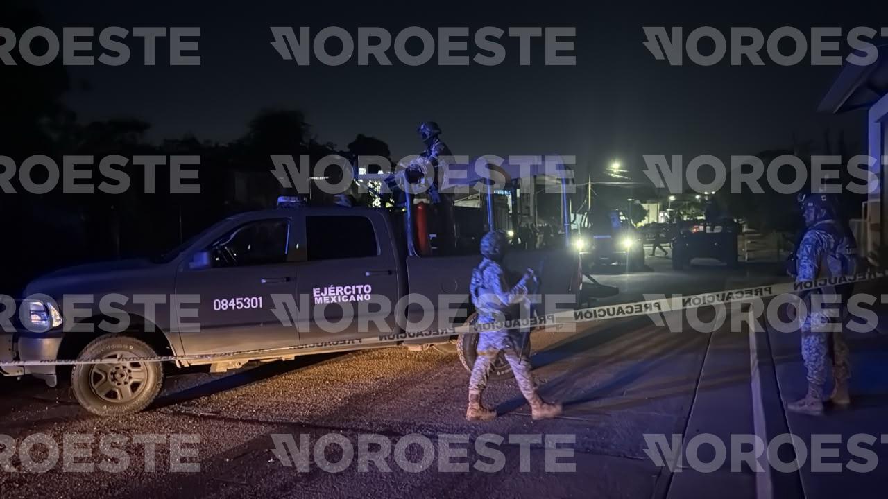 $!En ataques simultáneos, balean casas en las colonias Díaz Ordaz y Progreso, en Culiacán