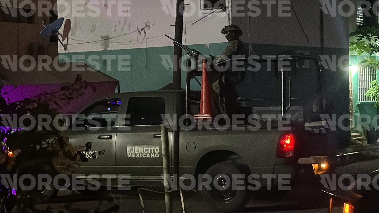 $!Balean a un hombre en andadores del Infonavit Las Flores, en Culiacán