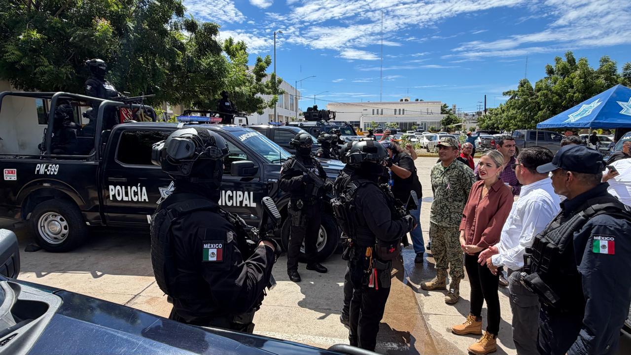 $!Ponen en marcha Grupo de Operaciones Especiales de la Policía Municipal ante incremento de homicidios en Mazatlán