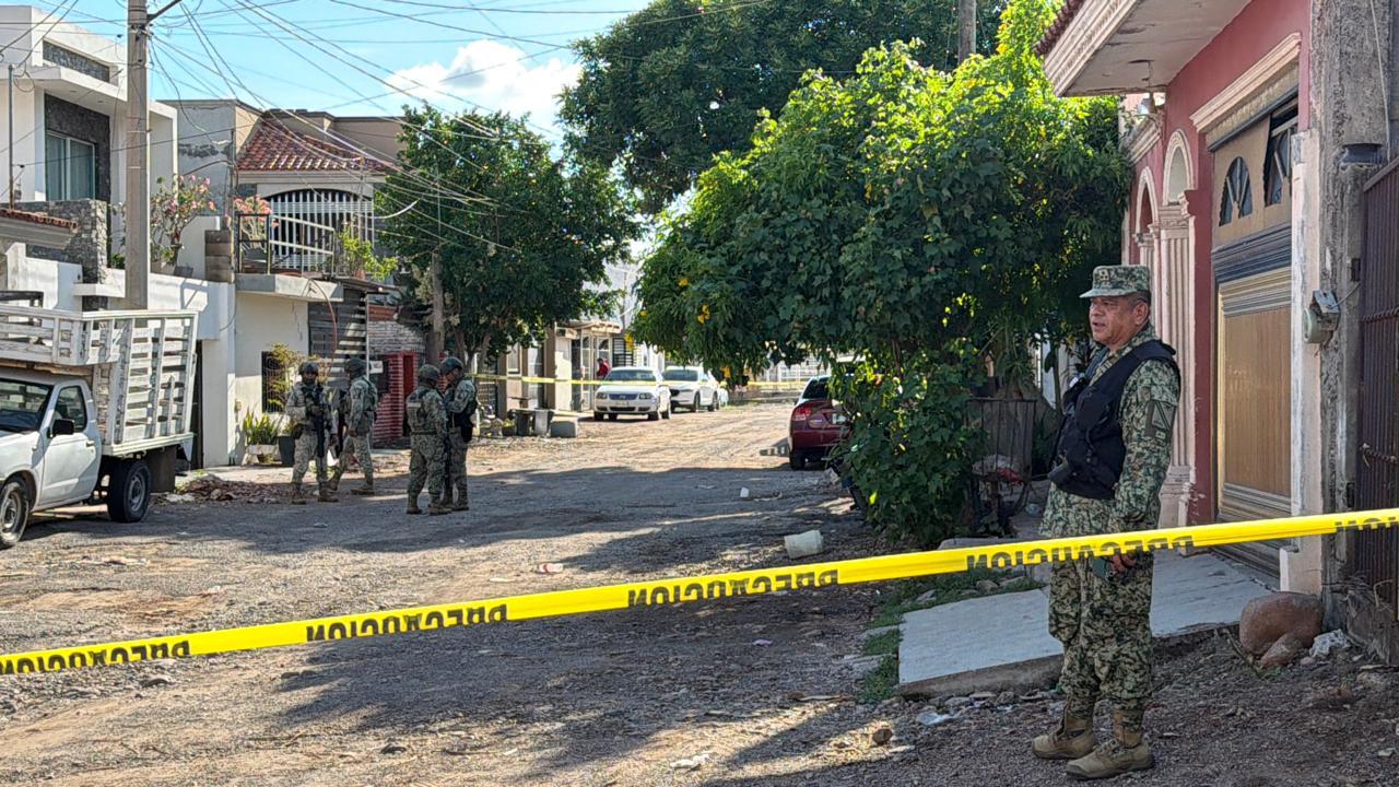 $!Balean a un hombre en la Colonia Felipe Ángeles, en Culiacán