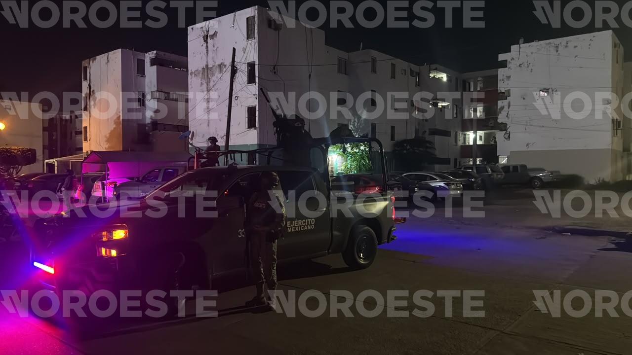 $!Balean a un hombre en andadores del Infonavit Las Flores, en Culiacán
