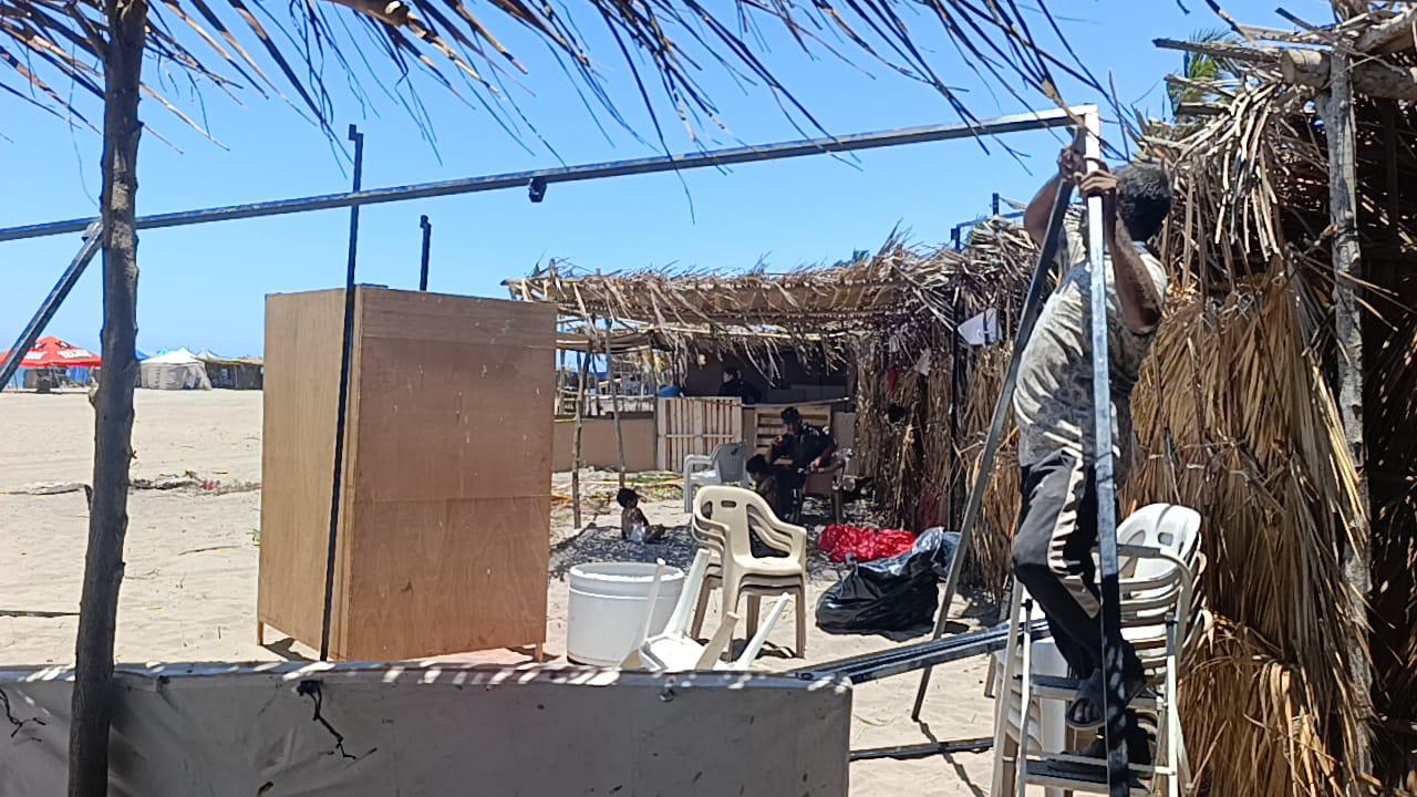 $!Escuinapenses adelantan llegada a Las Cabras previo al arranque oficial de las fiestas