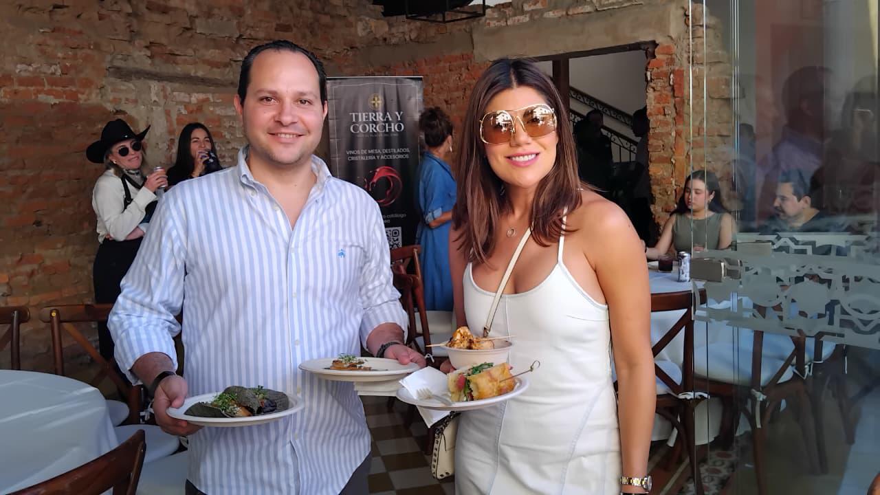 $!Carlos Aun y Laura Jorrin.