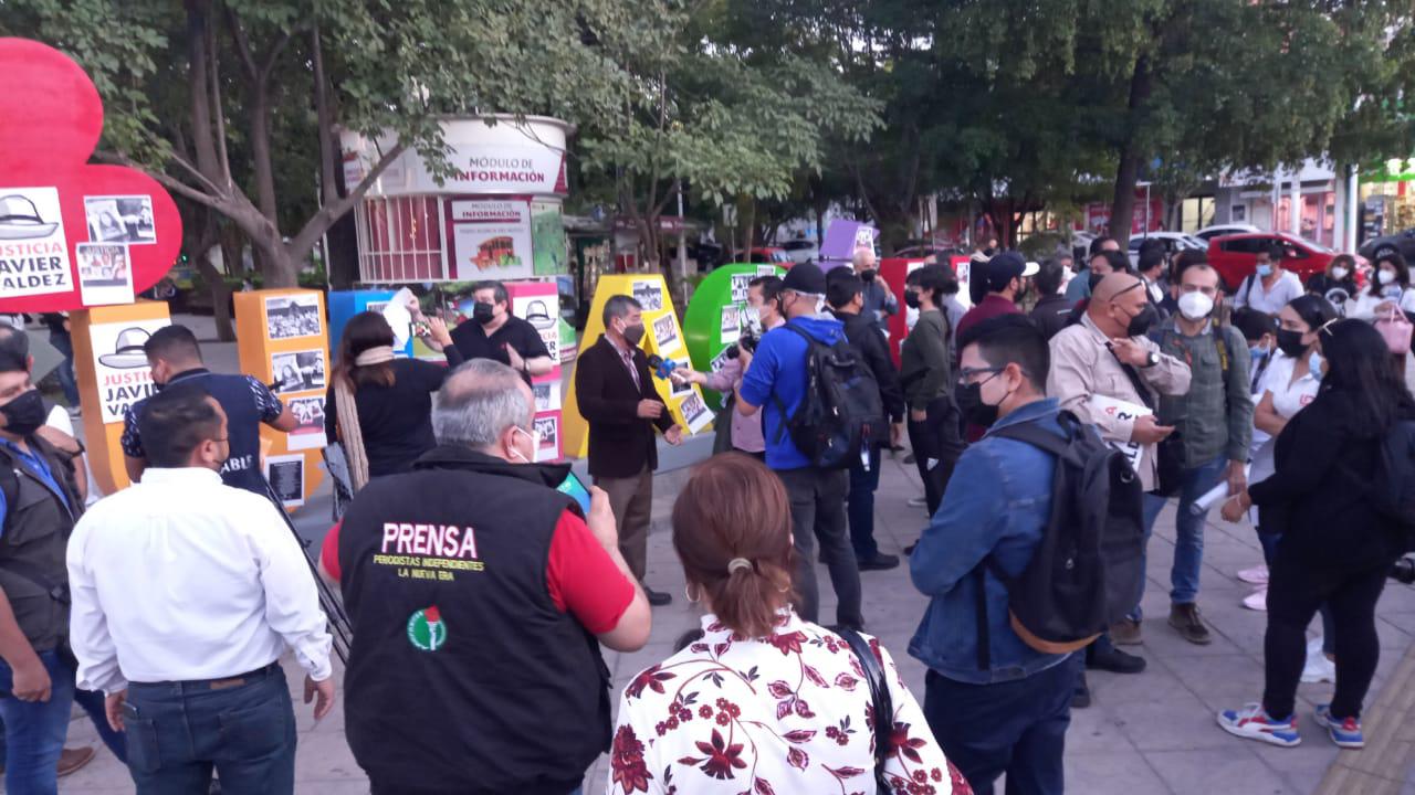 $!No más asesinatos, piden periodistas sinaloenses ante la violencia que azota al gremio