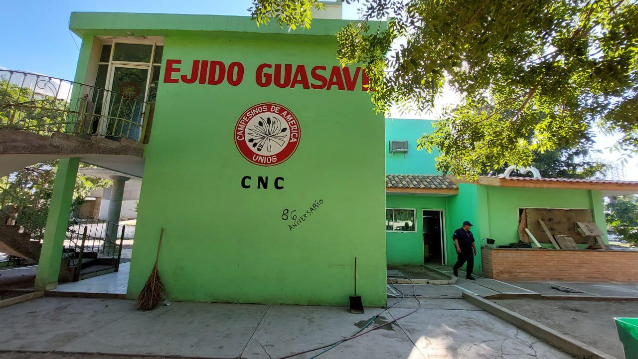 $!Recuperan ejidatarios oficinas del Ejido Guasave que tenían un año tomadas