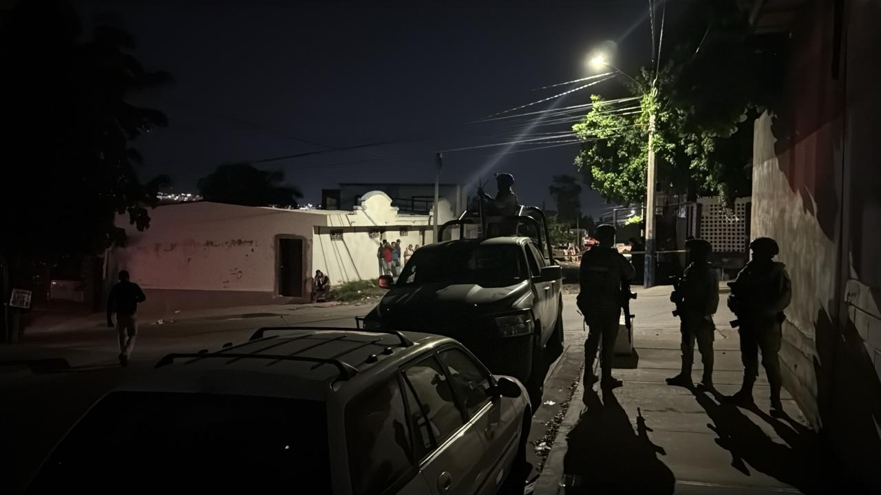 $!Ataque armado en la Colonia López Mateos deja dos muertos y dos heridos en Culiacán