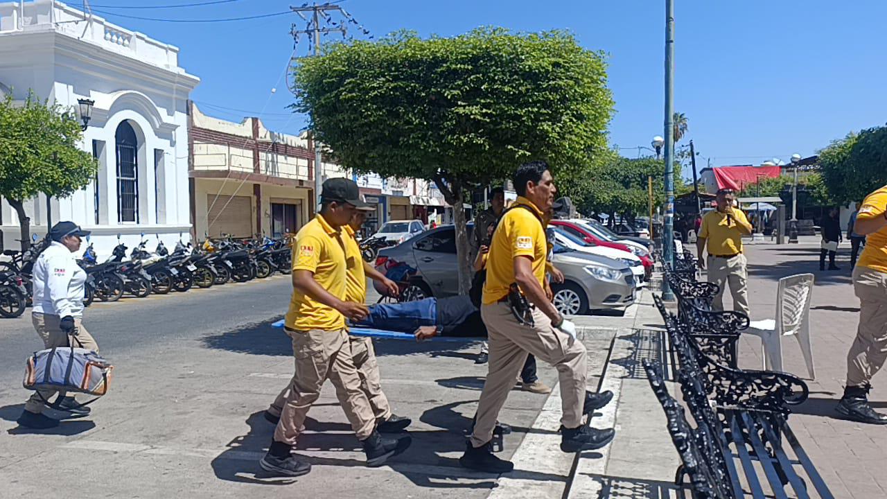 $!Participa Escuinapa en Simulacro Nacional atendiendo alerta de sismo