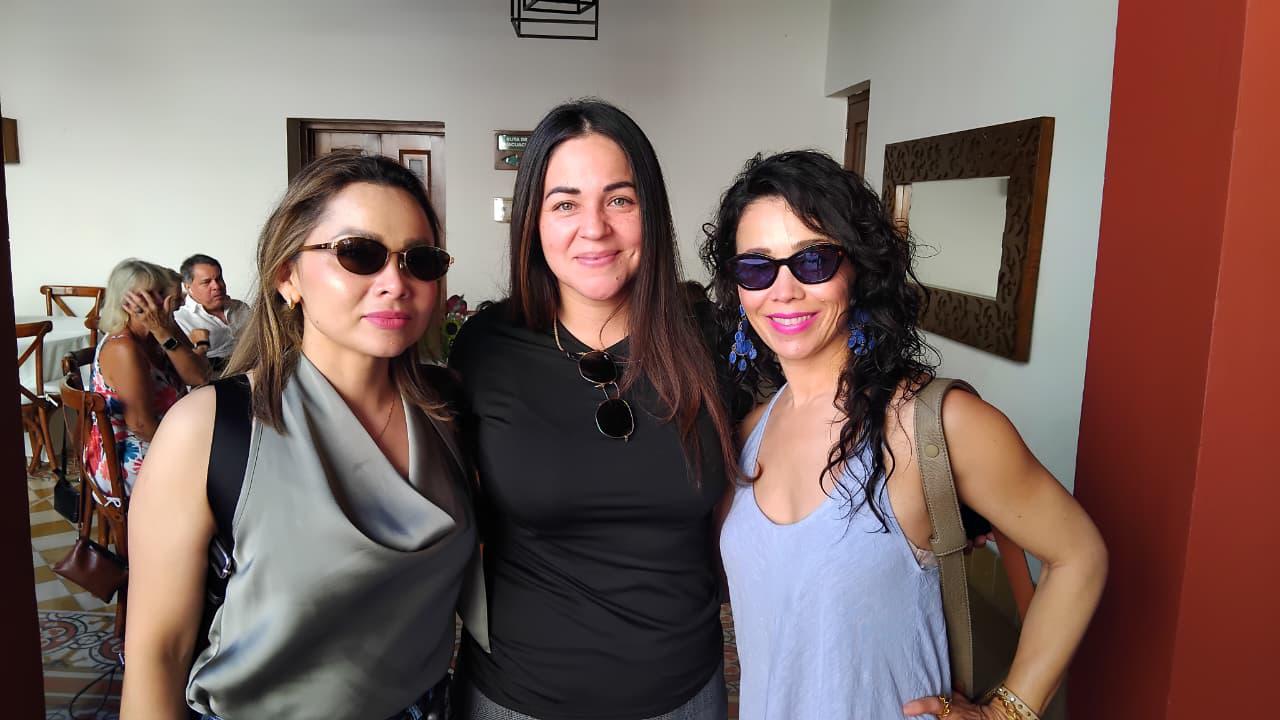 $!Elvia Sosa, Martha Beltrán y Maribel Chan.