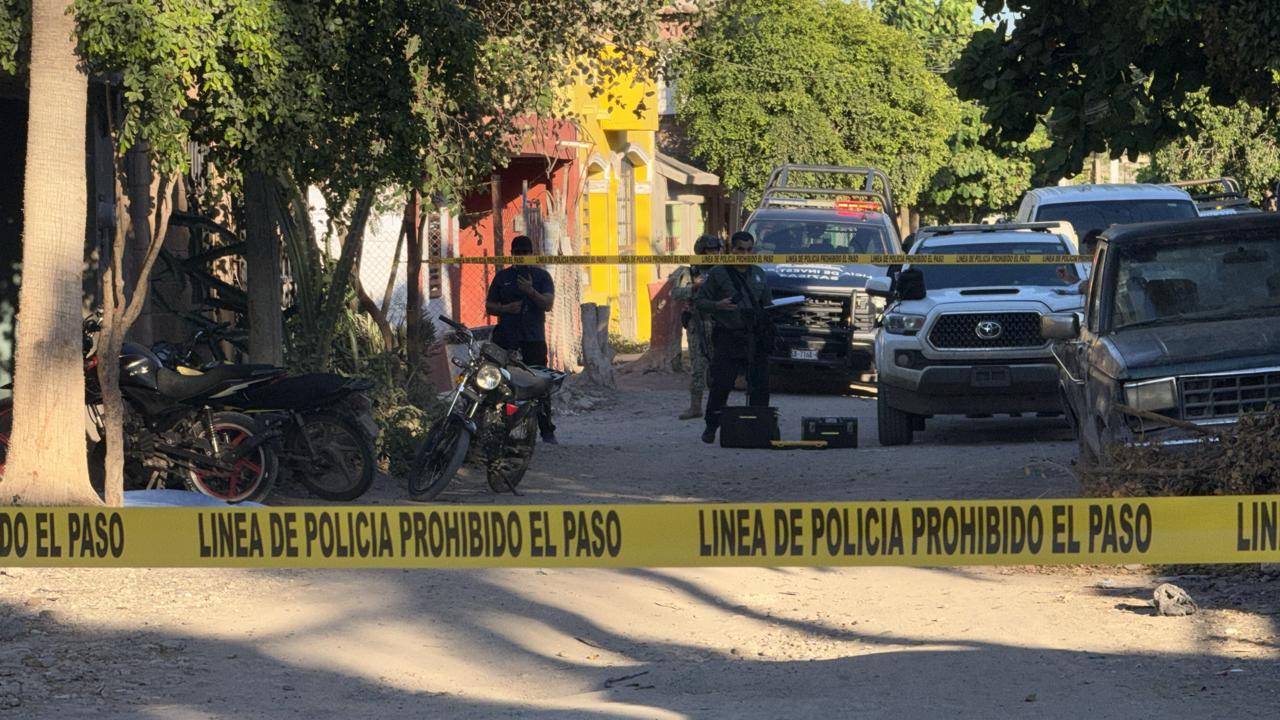 $!Ataque armado en Villa Juárez, Navolato, deja un menor muerto y dos heridos