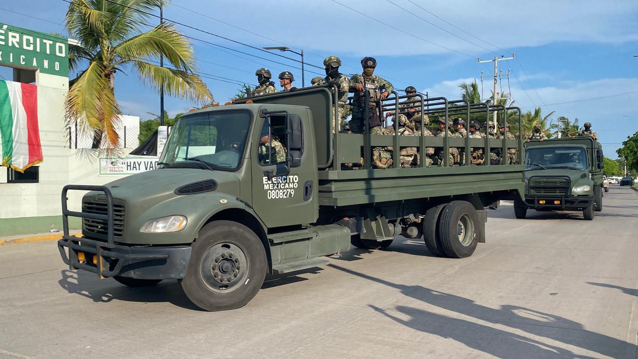 $!Permanecerán Fuerzas federales en Mazatlán el tiempo necesario: Alcaldesa