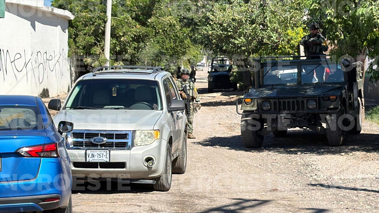 $!Atacan a balazos fachada de vivienda en la colonia Flores Magón, en Mazatlán