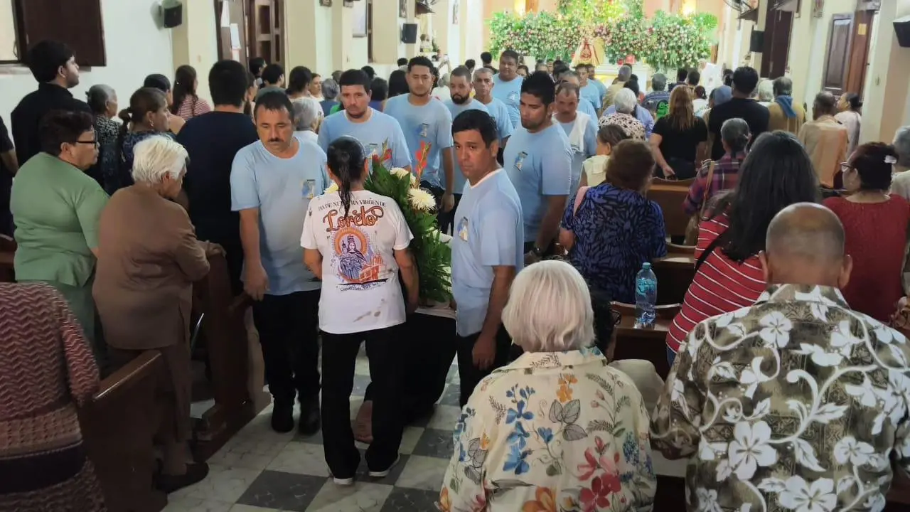 $!Kenia Lizeth ‘paga’ manda a la Virgen de Loreto al recibir una segunda oportunidad de vida