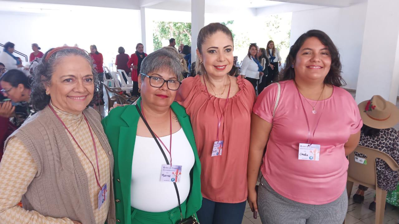 $!Lupita Huerta, Martha Crespo, Xóchitl Cazarez y Claudia Peñaloza.