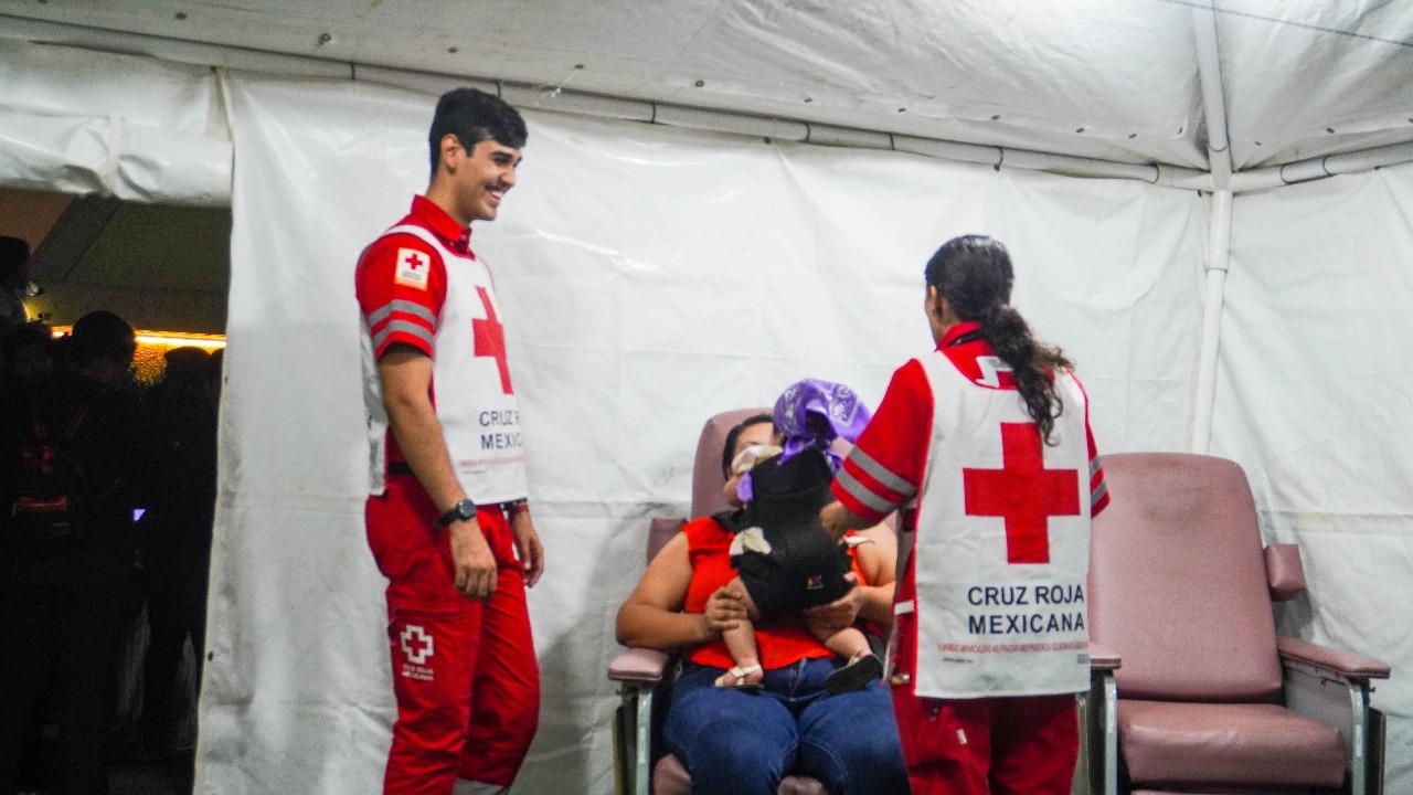 $!Cruz Roja Culiacán brindó 60 atenciones en el Operativo de ‘Día de la Virgen 2025’