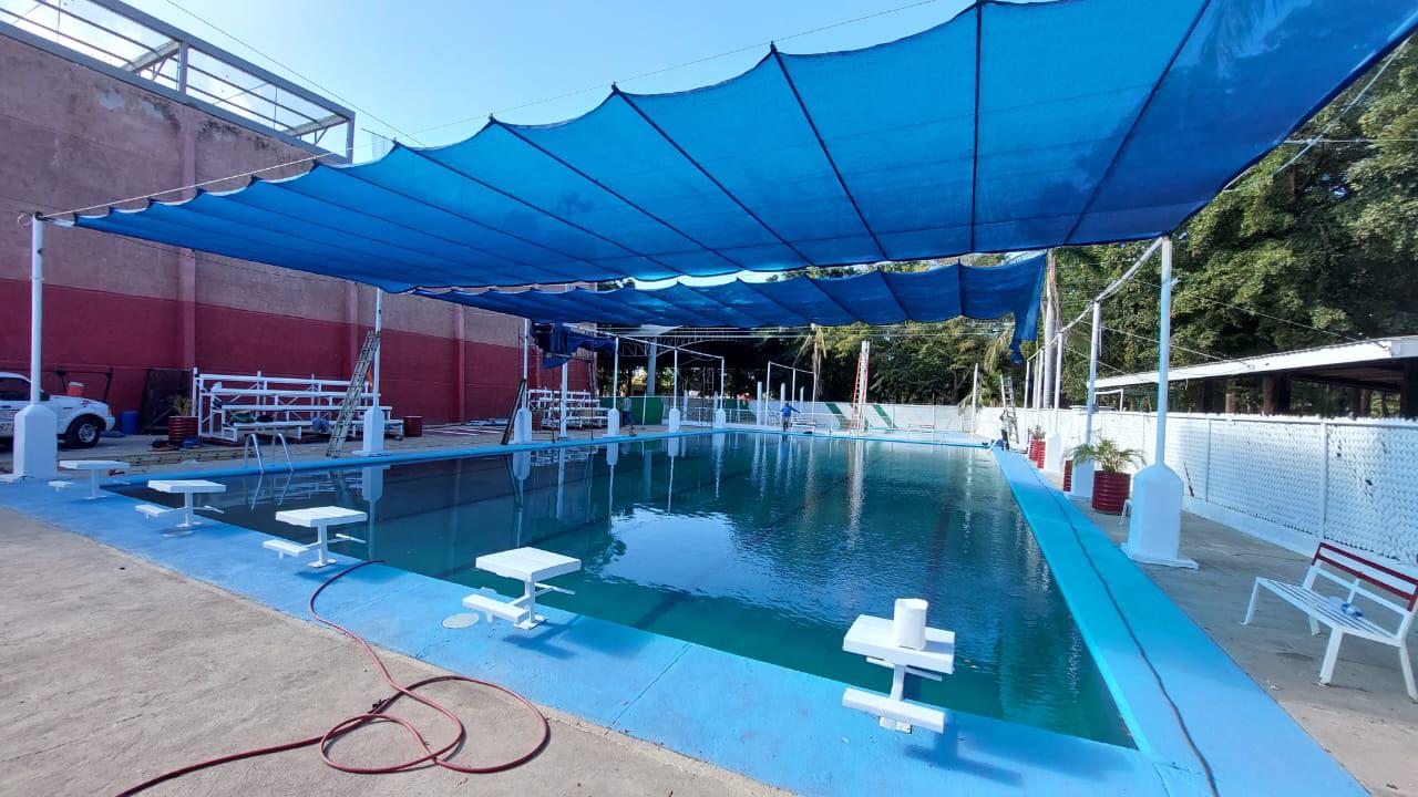 $!Guasavenses podrán disfrutar alberca del parque Villafañe; invierten un millón de pesos en su rescate