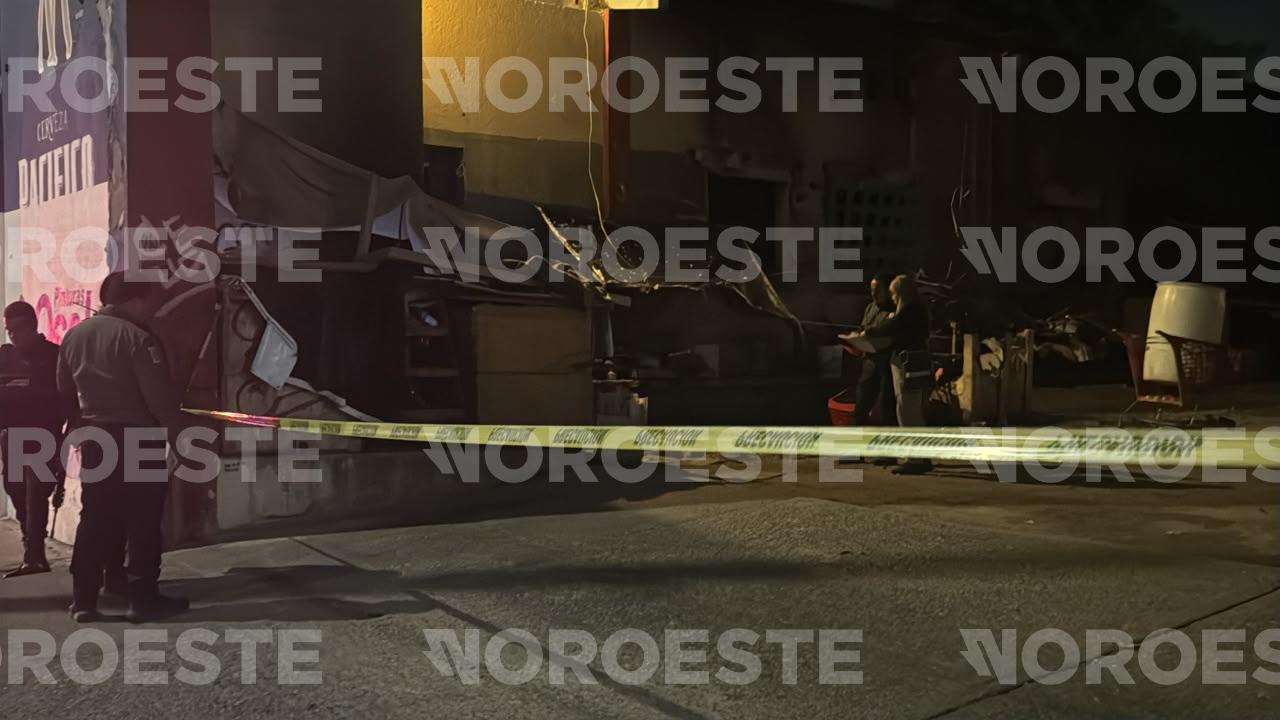 $!Balean a un hombre en callejón junto a túnel rumbo a avenida Federalismo, en el Centro de Culiacán