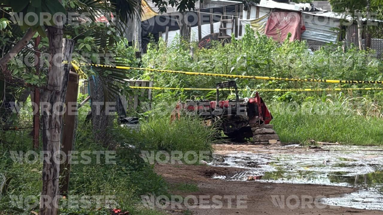 $!Hallan a vecino asesinado y sentado en una silla dentro de una casa en Valle del Agua, en Culiacán