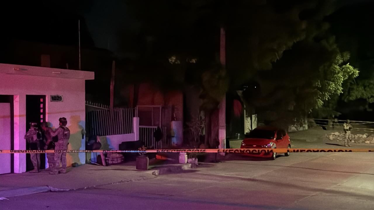 $!Atacan a balazos una vivienda en la colonia Rafael Buelna, en Culiacán