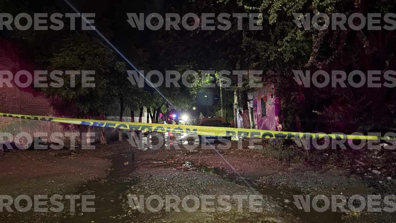 $!Asesinan a balazos a una persona en colonia Los Alamitos, al norte de Culiacán