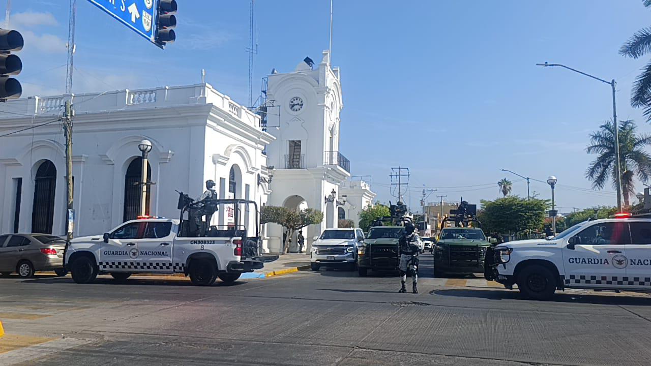 $!Gobernadora de Sinaloa acude a Escuinapa ante crisis de violencia