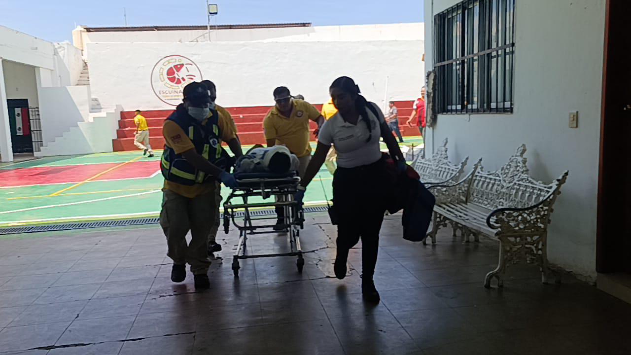 $!Activan en Escuinapa simulacro contra sismos