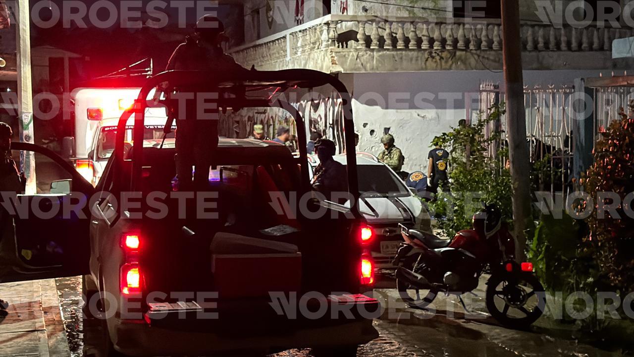 $!Un hombre muerto y otro herido tras ataque armado en la colonia Ramón F. Iturbe de Mazatlán