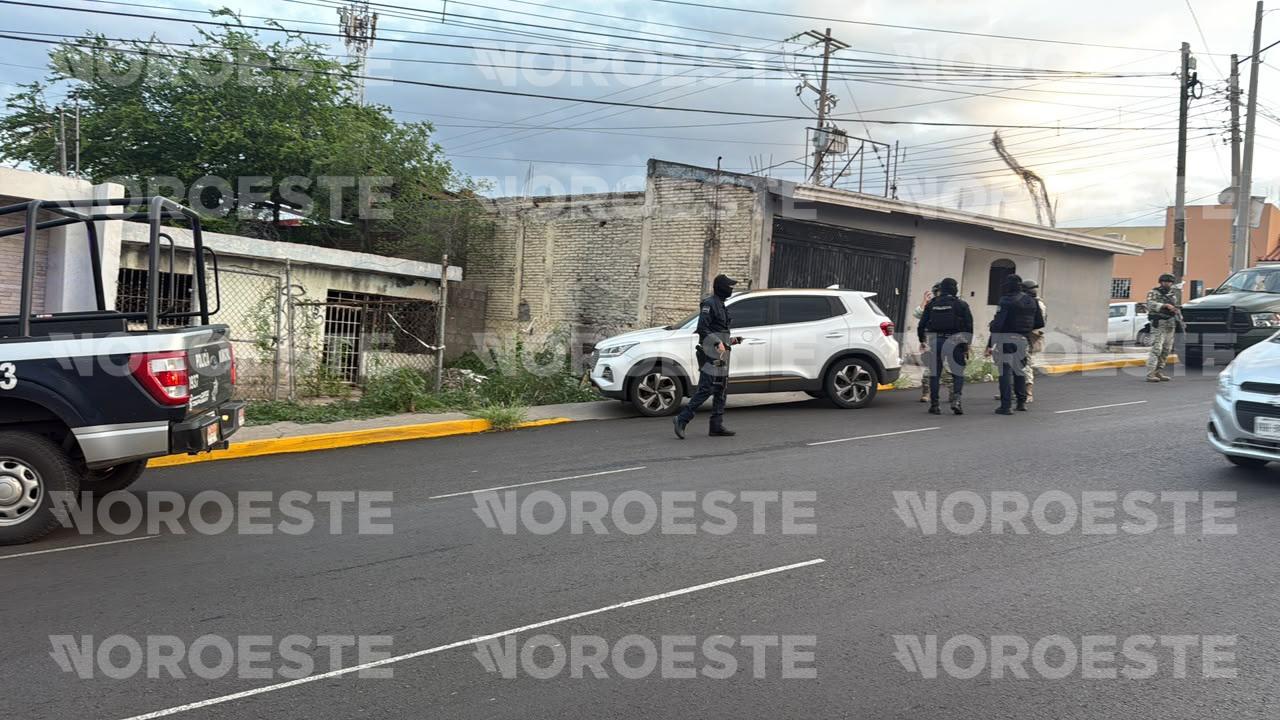$!Aseguran camioneta abandonada tras presunta persecución por la México 68, en Culiacán