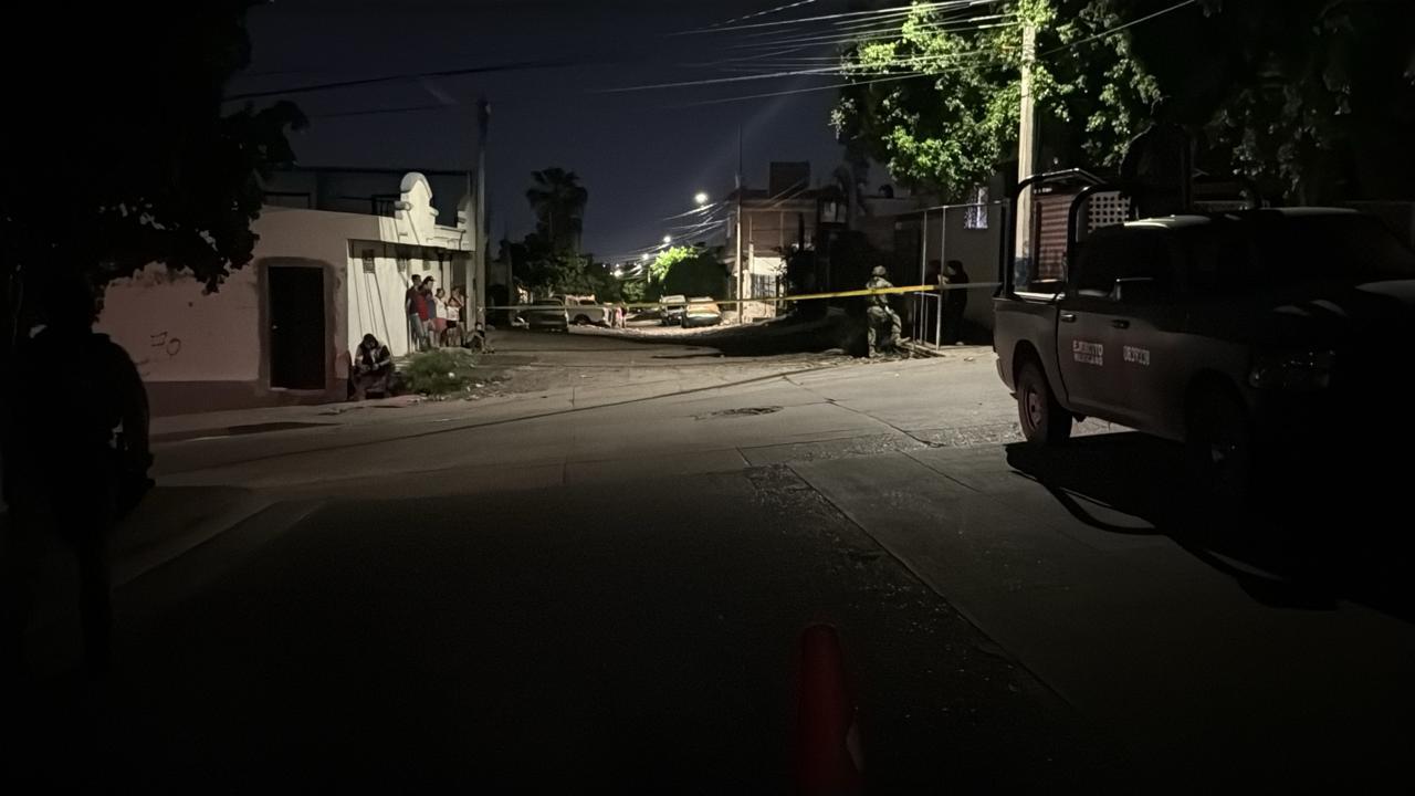 $!Ataque armado en la Colonia López Mateos deja dos muertos y dos heridos en Culiacán