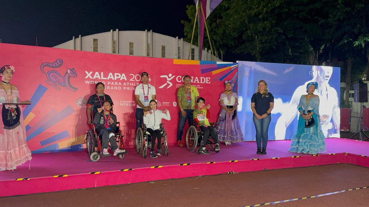 $!Regresan paratletas de Mazatlán con resultados positivos del Gran Prix de Xalapa