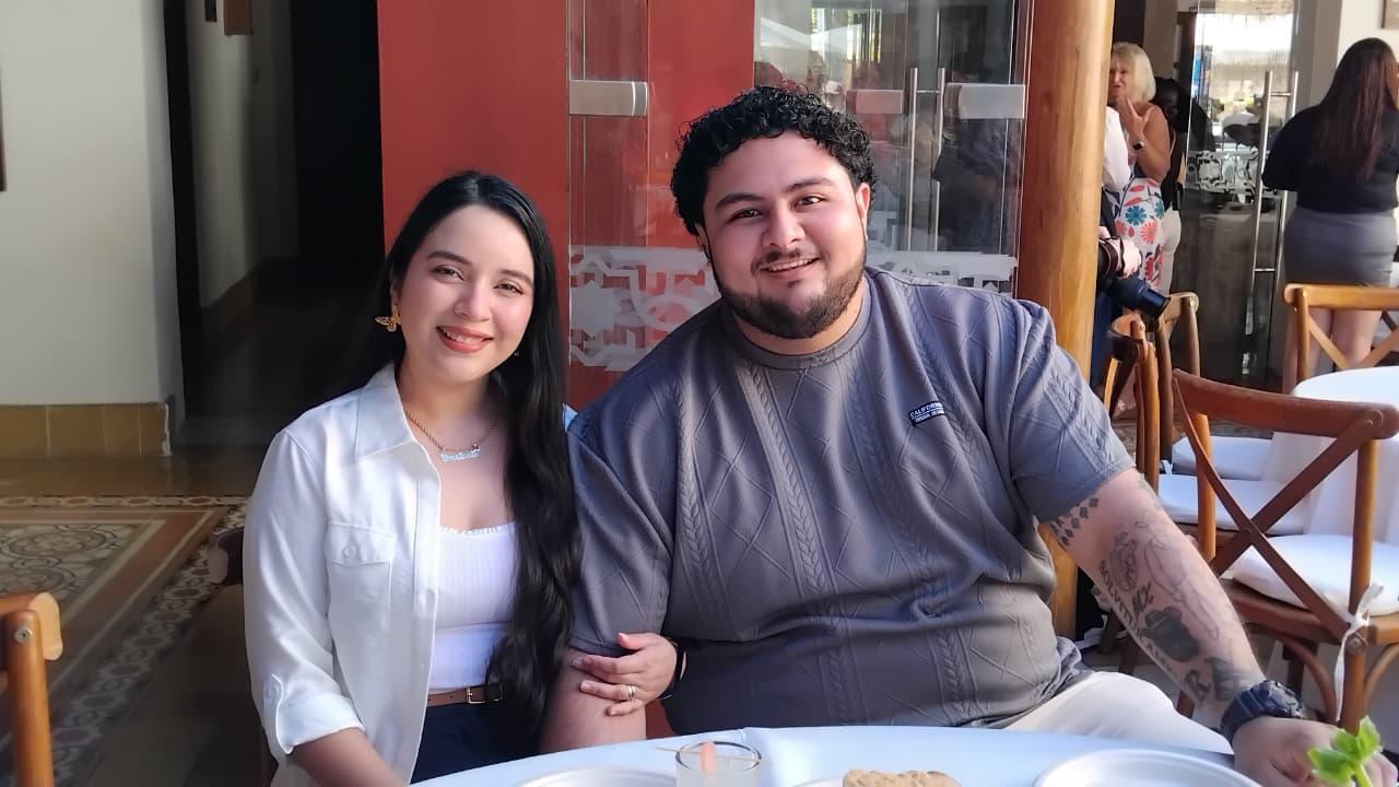 $!Nancy García y Robert Salas.