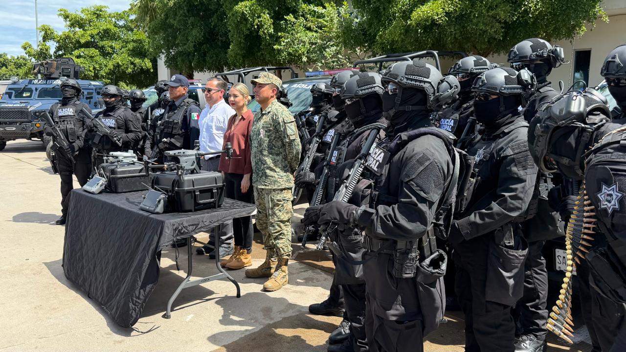 $!Ponen en marcha Grupo de Operaciones Especiales de la Policía Municipal ante incremento de homicidios en Mazatlán