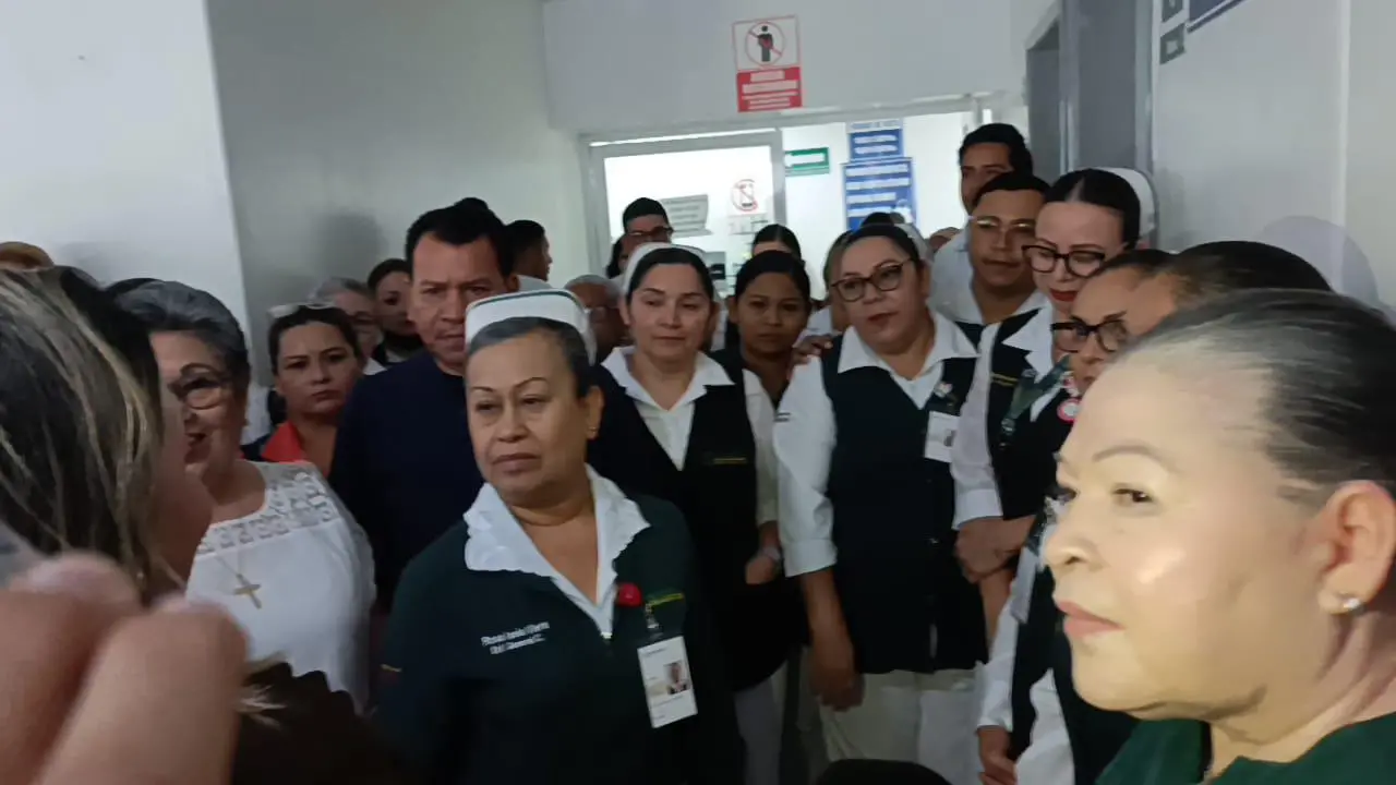 $!Piden más seguridad personal de IMSS Bienestar a Gobernadora, en Escuinapa