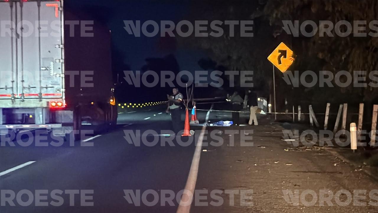 $!Muere un hombre arrollado por La Costerita, a la altura de Aguaruto, en Culiacán