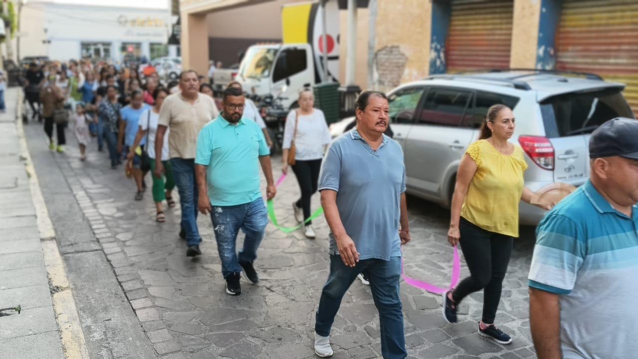$!Invitan a familias a acercarse a la iglesia en el cuarto día de novenario en honor a la Virgen del Rosario