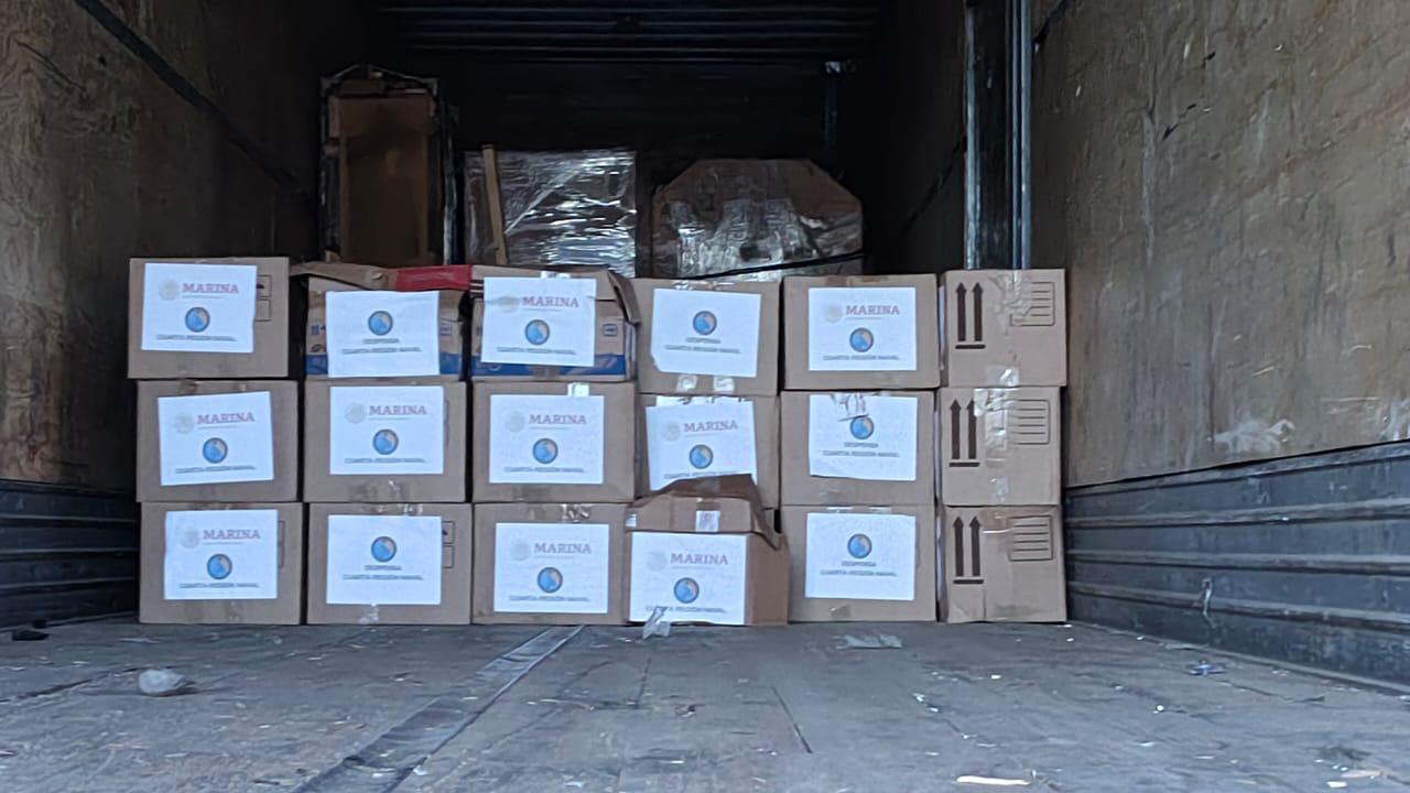 $!Envía Semar despensas donadas por mazatlecos en apoyo a damnificados por lluvias en México