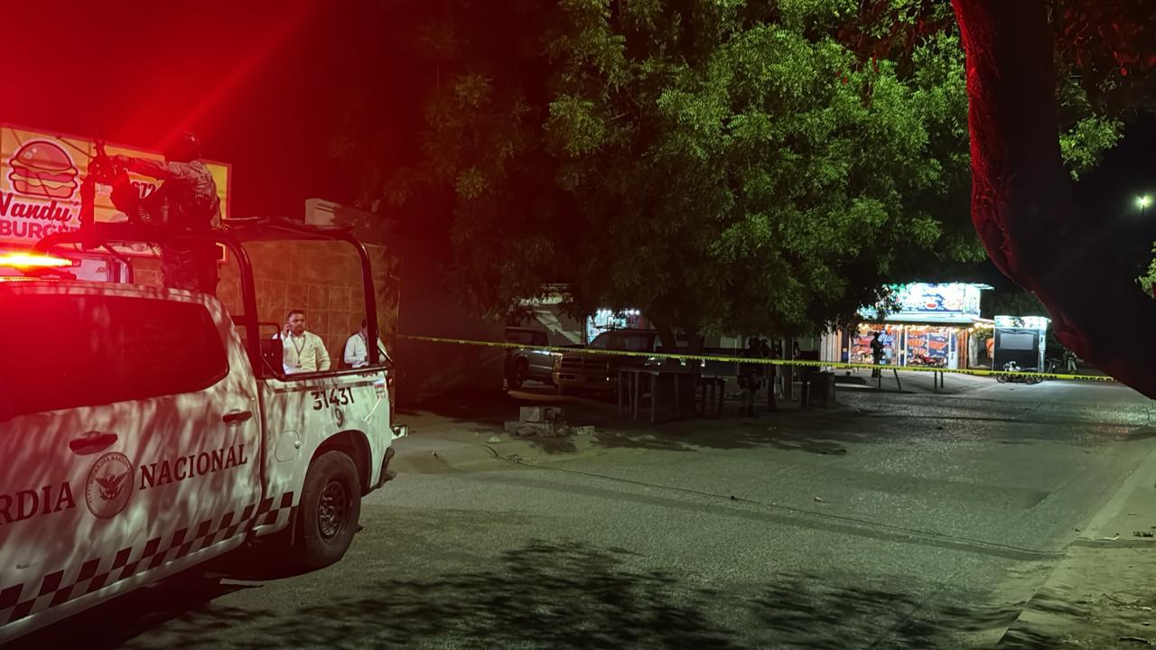 $!Asesinan a un joven y hieren a otro en ataque armado en Los Huertos, en Culiacán