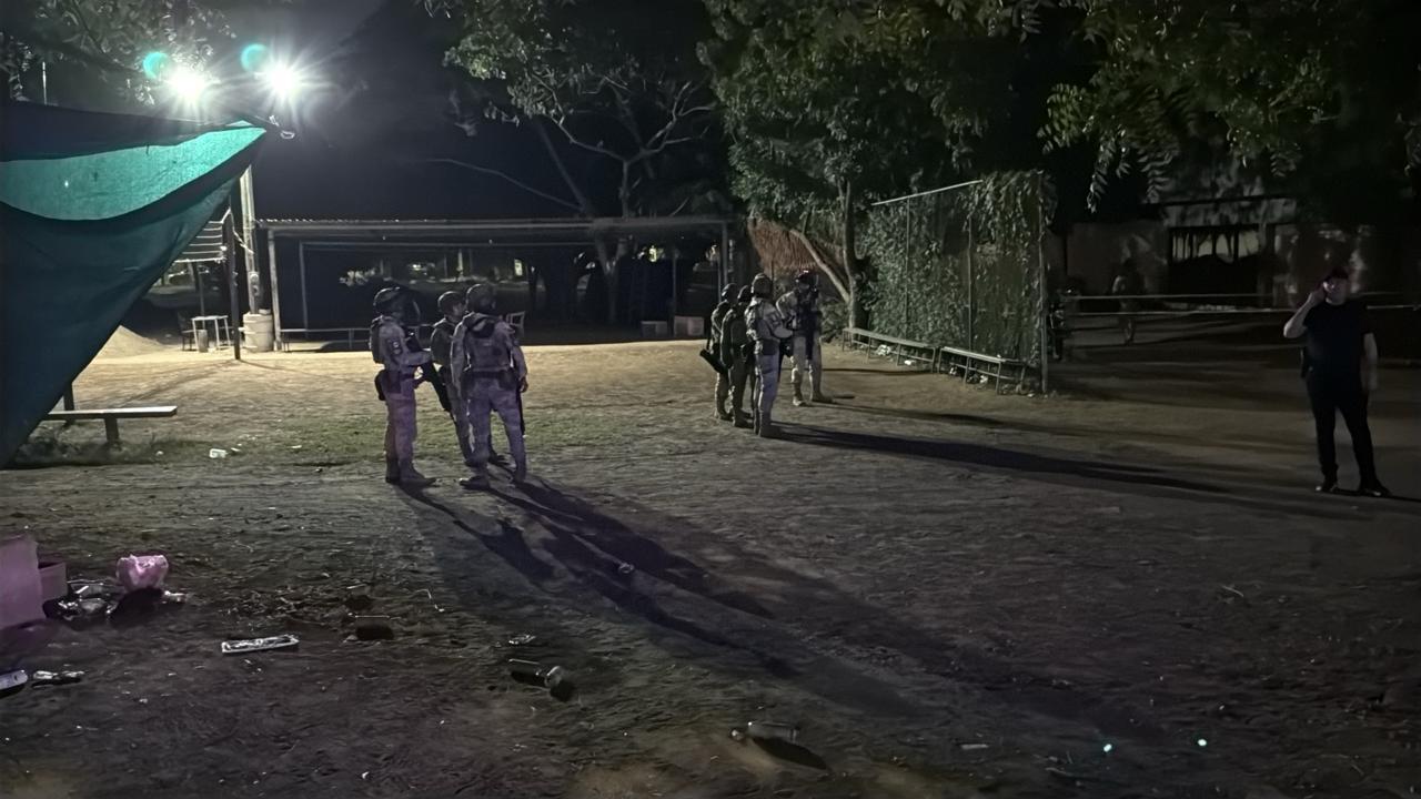 $!Balean a mujer en canchas de voleibol de Balcones del Humaya, al norte de Culiacán