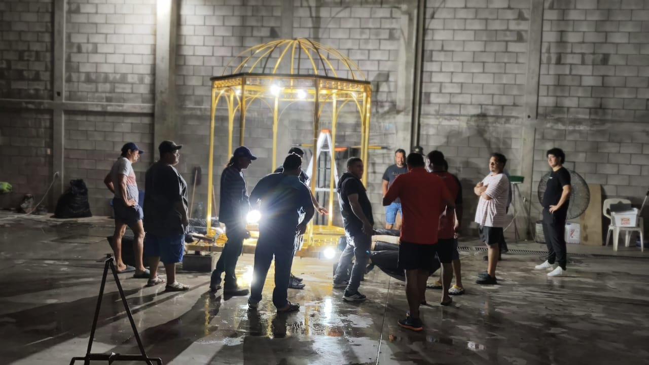 $!Cargadores de la Virgen del Rosario se preparan para la romería 2026